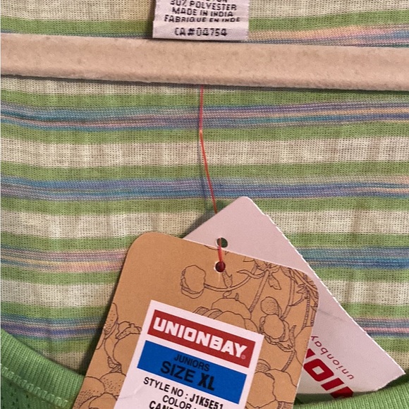 NWT size X-LARGE cute Unionbay t-shirt - Picture 2 of 9